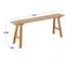 47.25" Brown Mango Wood Handmade Traditional Home Bench